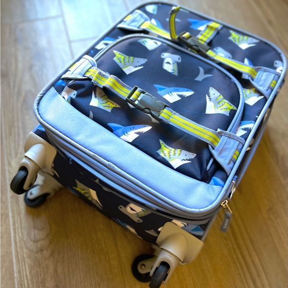 Pottery Barn Kids Other Pottery Barn Kids Navy Blue Tropical Sharks